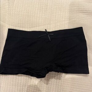 Women's/Girls Black Boyshorts